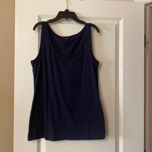 Talbots Navy Tank Size Medium